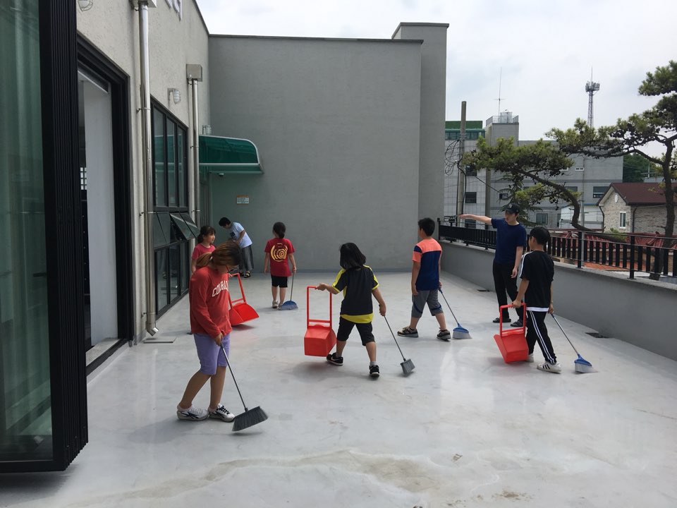 봉산초등학교 자원봉사오다!